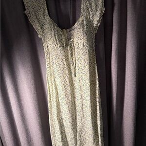 No Boundaries Yellow and Blue Floral Dress